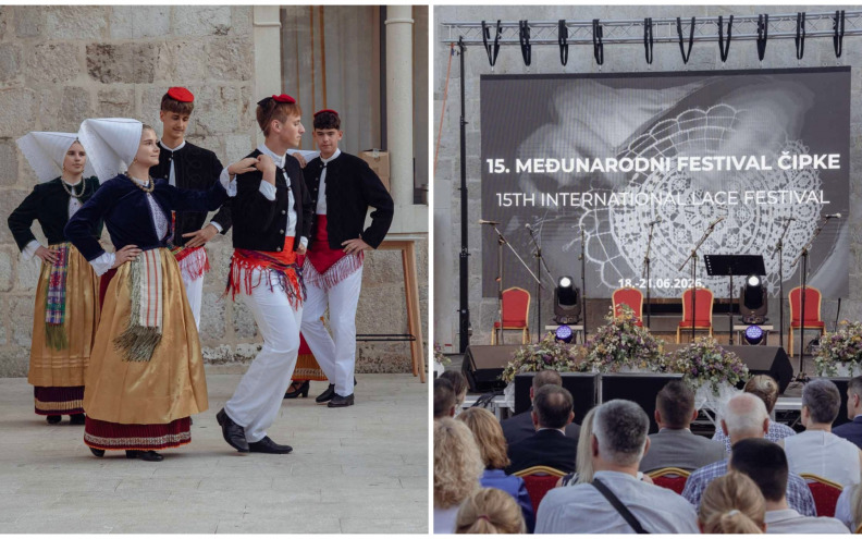 [FOTO] Počeo 15. Međunarodni festival čipke, Pag ugostio čipkarice iz cijele Europe