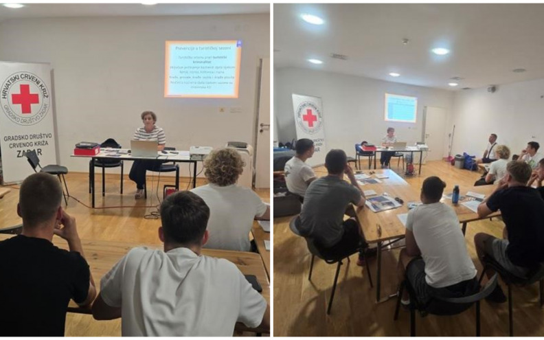 Buduće zadarske spasioce educirala policija, poseban naglasak na krađe na plažama i sigurnosti djece