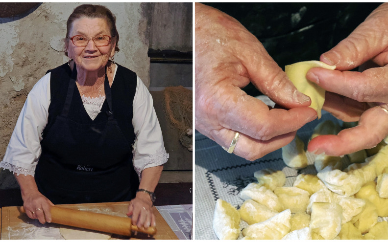 U konobi staroj 400 godina oživjeli okusi i priče starih Pakoštana: 'Ovo smo uvik pravili, kad su nan maškare, poklade i Velika Gospa'