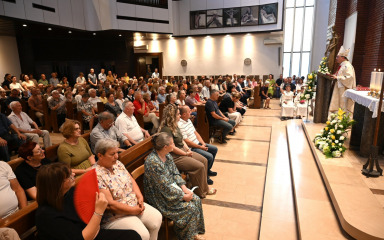 [FOTO] Požeški biskup Ivo Martinović predvodio proslavu Rođenja sv. Ivana Krstitelja na Relji u Zadru