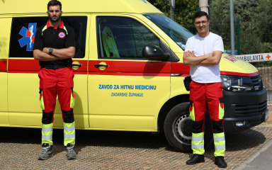 Dvojica Karlovčana ovog ljeta brinu o zdravlju domaćih i turista na Viru: ‘Kolegica iz Zadra nam je preporučila dolazak’