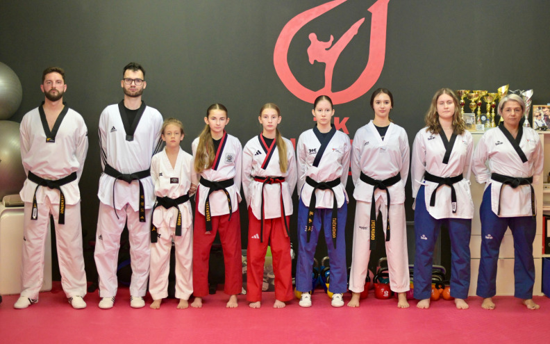 Taekwondo klub Ultima došao do brojke od 10 nositelja crnog pojasa