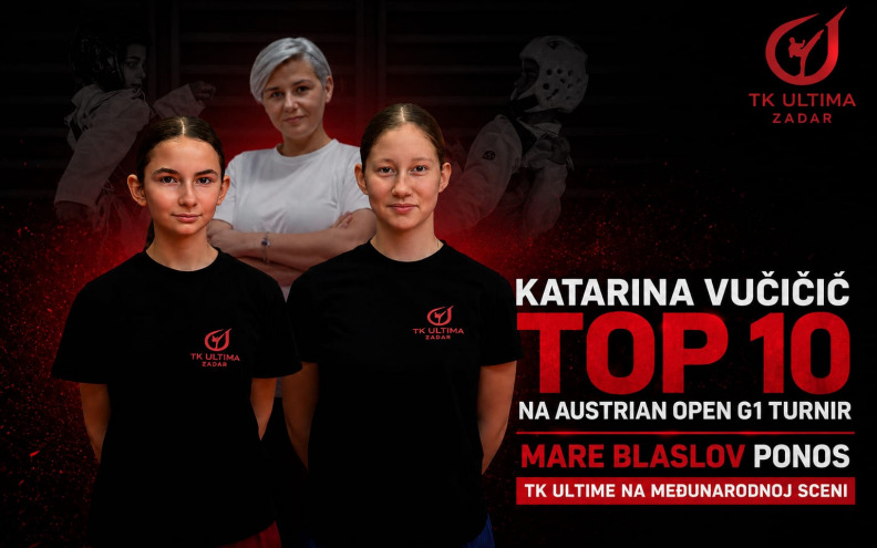 Natjecateljice Taekwondo kluba Ultima ostvarile zapažene rezultate na jednom od najjačih turnira svijeta