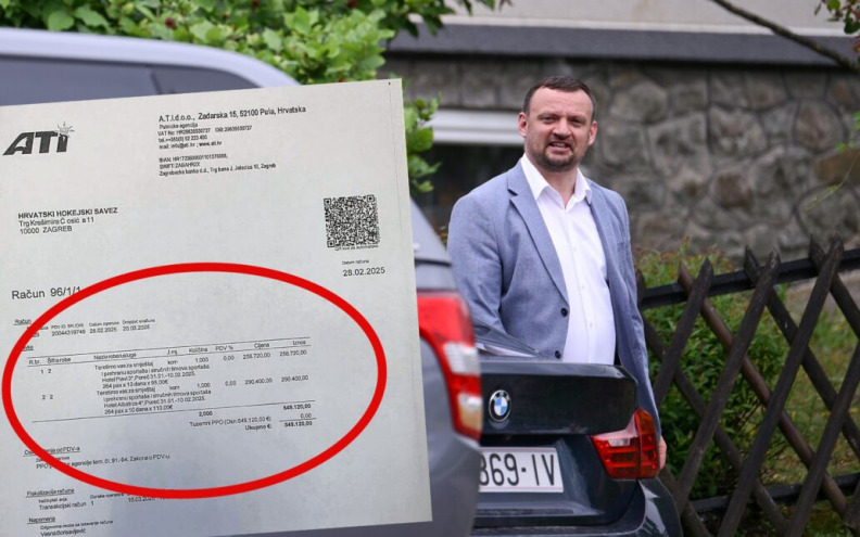 Šimunić objavio račune Hrvatskog hokejskog saveza. Na račun jedne tvrtke uplatili 620 tisuća eura