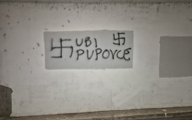TREĆI PUT OVE GODINE! U pothodniku u Novom Zagrebu osvanuo grafit koji poziva na ubojstvo čelnika Srba u Hrvatskoj