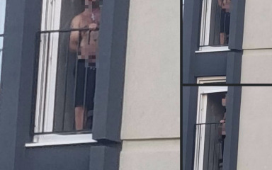 Slovenac masturbirao na otvorenom balkonu u Zadru i buljio u ljude, policija mu u sobi pronašla i kokain