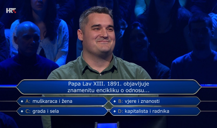 BRILJIRAO NA KVIZU! Profesor iz Zadra bio na 