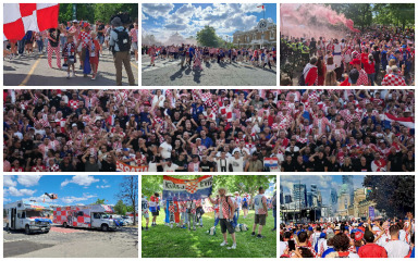 Toronto u hrvatskim bojama: Da su bila i tri stadiona, bila bi puna