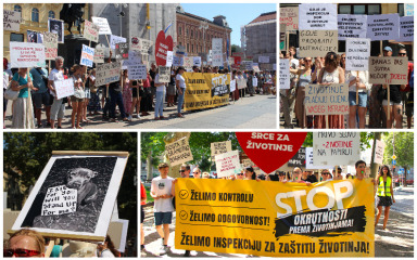 U Zagrebu održan prosvjed za prava životinja: ‘Dosta je šutnje i nečinjenja’