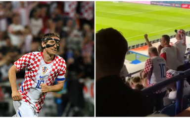 [VIDEO] Slovenci oduševljeni reakcijom Modrićevih roditelja nakon gola: ‘Kao da je prvi’