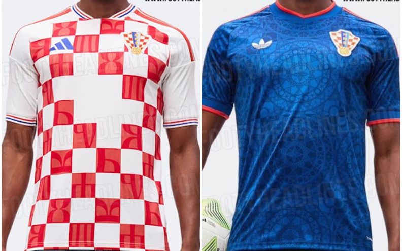 GLAGOLJICA I ČIPKA Procurio novi dizajn dresova hrvatske nogometne reprezentacije, kako vam se sviđaju?