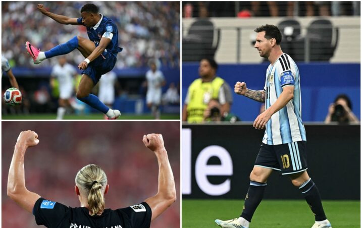 NEZAUZSTAVLJIVI TROJAC  Messi ruši rekorde, Mbappe puše za vrat, Haaland piše povijest