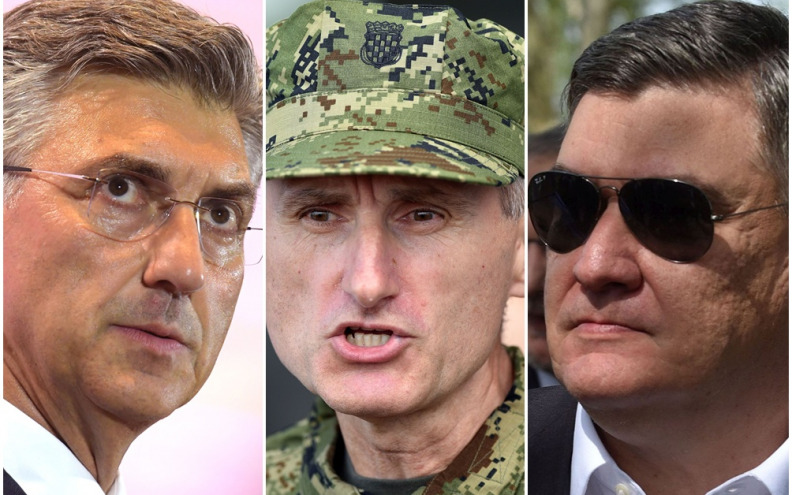 NOVI SUKOB OKO HRVATSKE VOJSKE Plenković i Milanović ratuju preko – generala Kundida