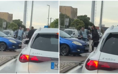 [FOTO] UFC NA ZADARSKIM CESTAMA Dvojica muškaraca potukla na rotoru kod stadiona na Stanovima, prolaznici sve snimali