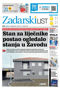 Današnje izdanje naslovnica