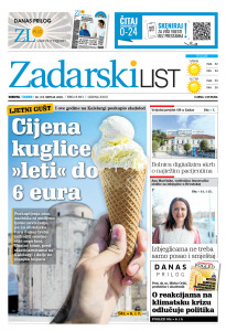 Današnje izdanje naslovnica