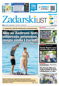 Današnje izdanje naslovnica