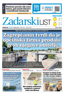 Današnje izdanje naslovnica