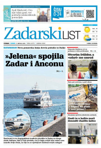Današnje izdanje naslovnica