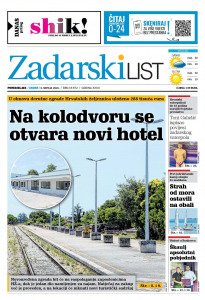 Današnje izdanje naslovnica