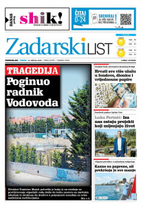 Današnje izdanje naslovnica