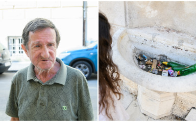 Usred velikih vrućina na Trgu pet bunara nema ni kapi vode. Građani ogorčeni: ‘Nijedna špina ne radi i pune su smeća’