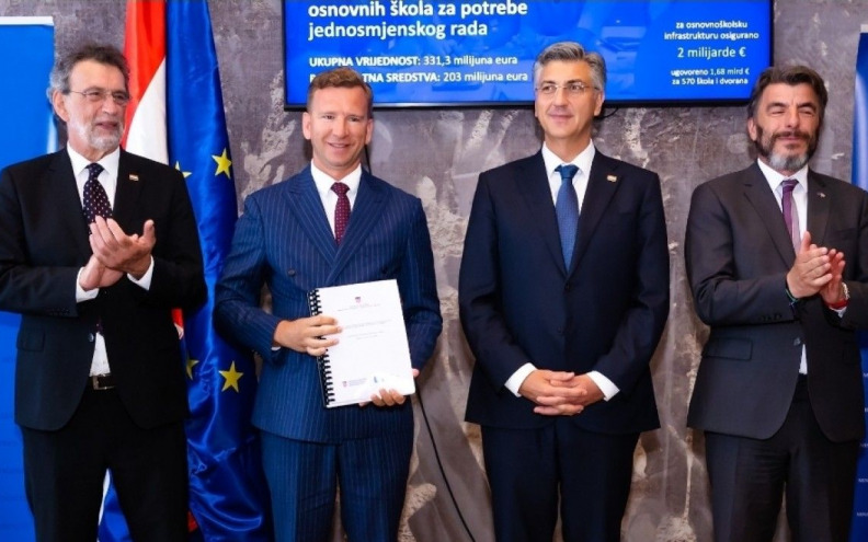 VELIKO ULAGANJE Za gotovo 15 milijuna eura Jasenice i Novigrad dobivaju školsku dvoranu, a Radovin dogradnju škole