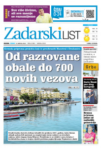 Današnje izdanje naslovnica
