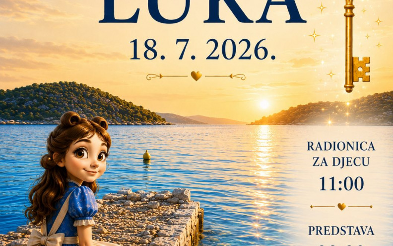 Festival Dugi otok čudesa stiže u Luku: Djecu očekuju radionica i besplatna kazališna predstava