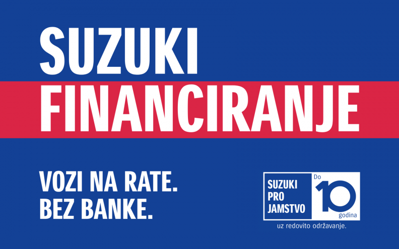 Revolucija na tržištu automobila: „Odaberi, plati trećinu i vozi kući! Novi Suzuki nikad nije bio dostupniji“