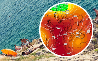 TOPLINSKA KUPOLA STIŽE NAD EUROPU Hrvatskoj prijete temperature koje bi mogle rušiti rekorde