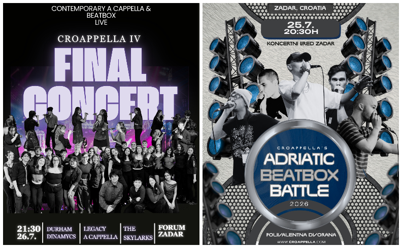 Počinje CROappella: Tvorac filma Pitch Perfect i svjetski prvaci u beatboxu dolaze u Zadar
