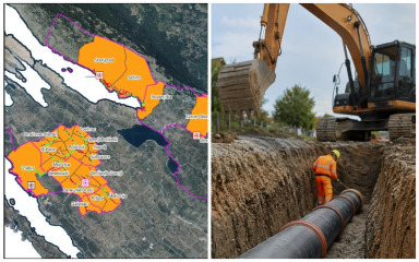 VELIKI PROJEKT VODOVODA Gradi se gotovo 200 kilometara nove kanalizacijske mreže
