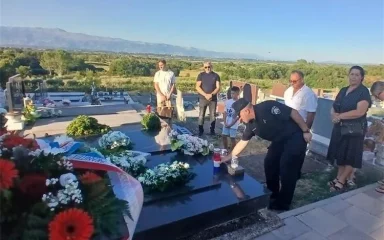 Obilježena 35. obljetnica pogibije hrvatskog redarstvenika Ivice Jurice
