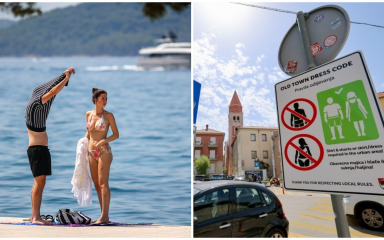 Građani podržavaju uvođenje kazne za one koji polugoli “krstare” Poluotokom: ‘Ako se Zadrani ljeti odijevaju pristojno, mogu onda i turisti’