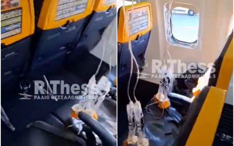 PUKLO STAKLO Putnik Ryanaira zamalo ispao kroz prozor aviona