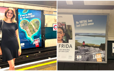 [VIDEO] Zadar osvanuo usred londonskog metroa, Zadranka koja živi u Londonu ostala bez riječi: ‘Morala sam odmah fotografirati’
