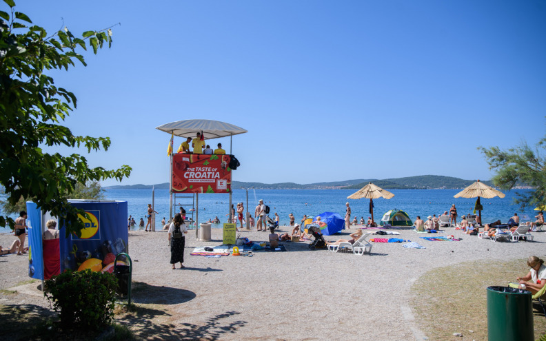 Vrućina ne popušta: Zadar se od jutra zagrijava, temperature danas idu do 37 °C