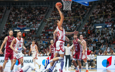 Hrvatska na krilima Hezonje razbila Latviju u krcatom Višnjiku
