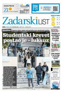 Današnje izdanje naslovnica