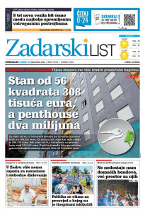 Današnje izdanje naslovnica