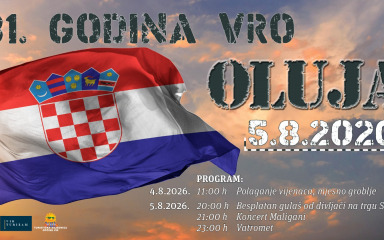 Vir pripremio bogat program za Dan pobjede i Dan hrvatskih branitelja