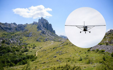 Kod Zadra nestao avion! Srušio se u blizini planinarskog skloništa Struge?