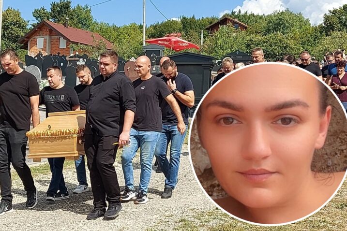 U Kotor Varošu se oprostili od Dragane, Omišani položili vijenac s posebnom porukom