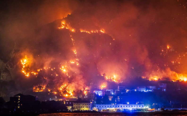Na požarištu kod Omiša nađena mrtva osoba