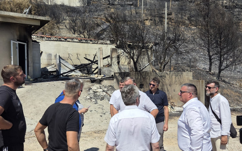 HOK pokreće pomoć obrtnicima stradalima u požaru na omiškom području