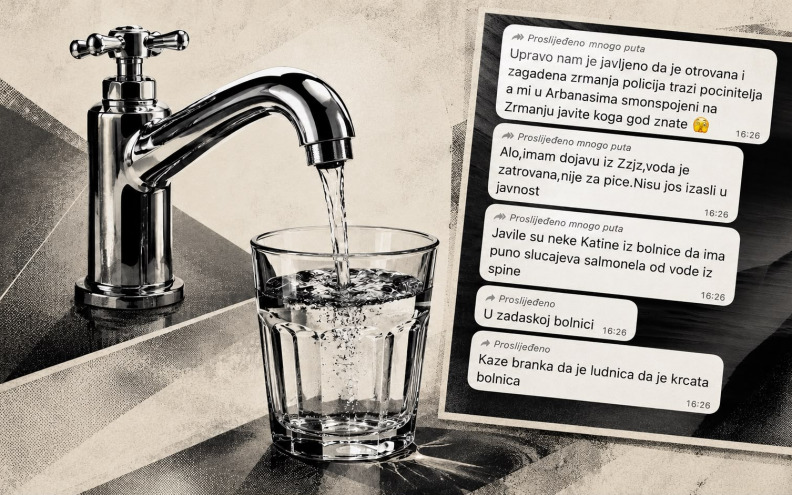 Zadrani ne nasjedajte! Voda nije zagađena i bolnica nije puna pacijenata sa salmonelom!