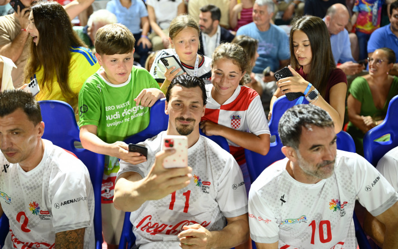 Zlatan Ibrahimović nakon dolaska na Plazma Sportske igre mladih: „Ovo je prvi put, a neće biti zadnji put“