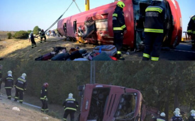 Poljski autobus sletio s autoceste i prevrnuo se, poginulo 12 ljudi