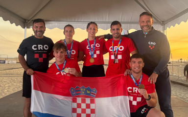 Marijana Šumski svjetska studentska prvakinja! Zadranka osvojila zlato u hrvanju na pijesku